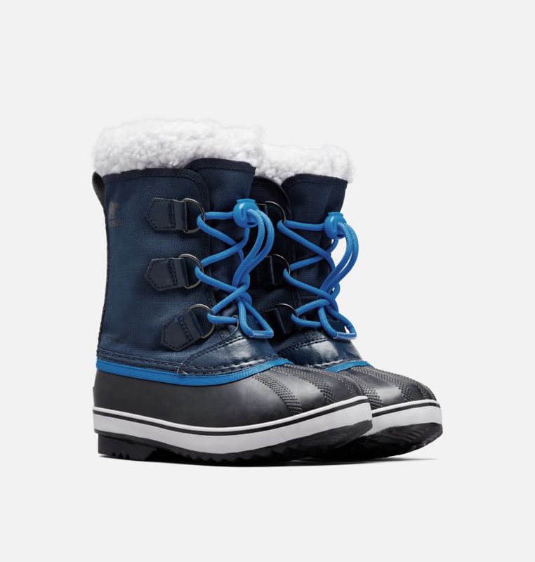 Sorel Çocuk Youth Yoot Pac™ Nylon - Kar Botu Lacivert/Mavi - 490-VGLWHD